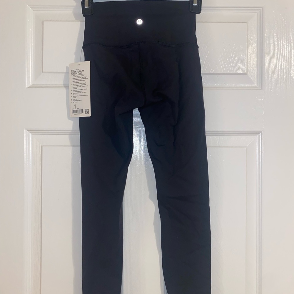 Black Wunder Under Lululemon size 2